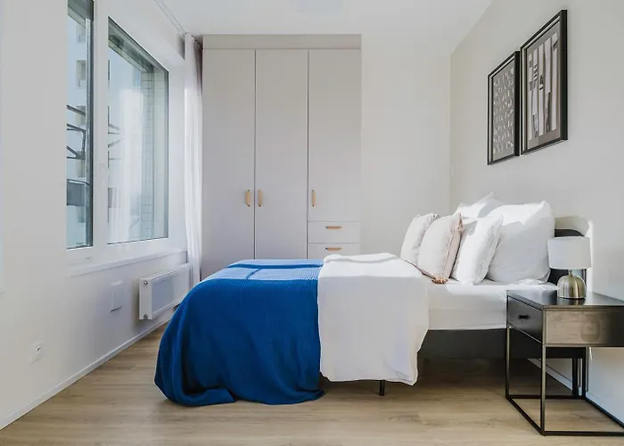 Blueground 7 Furnished Close To Offices Prg-22 Apartman *
